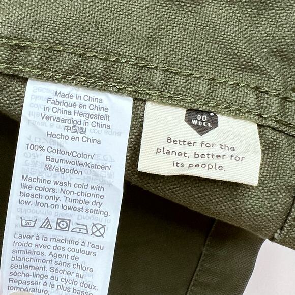 Madewell Olive Green Surplus Jacket XXS NWT Utility Gorpcore Military Style - Picture 9 of 10